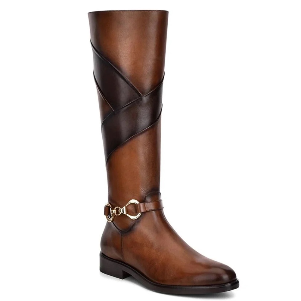 ladies leather equestrian boot